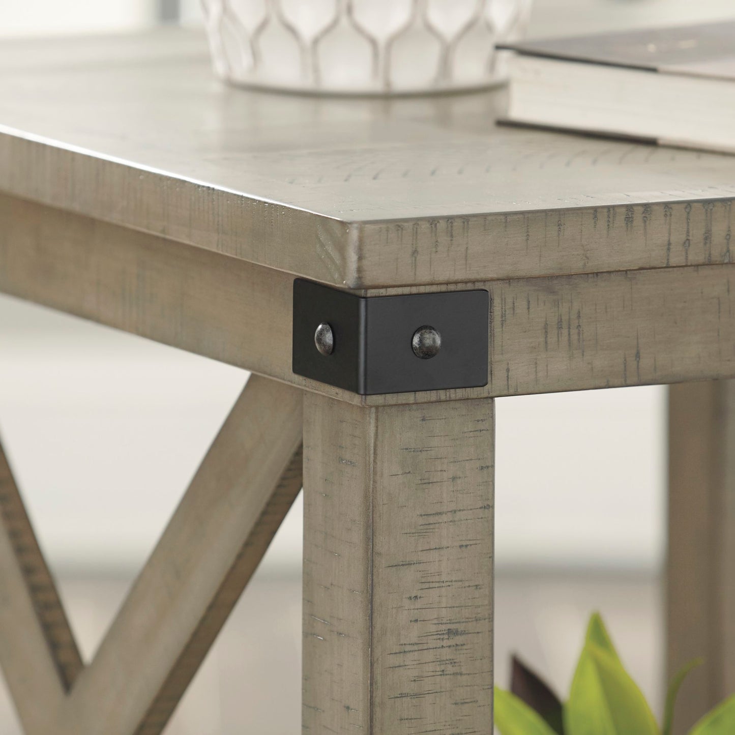 Table d'appoint Aldwin - Gris