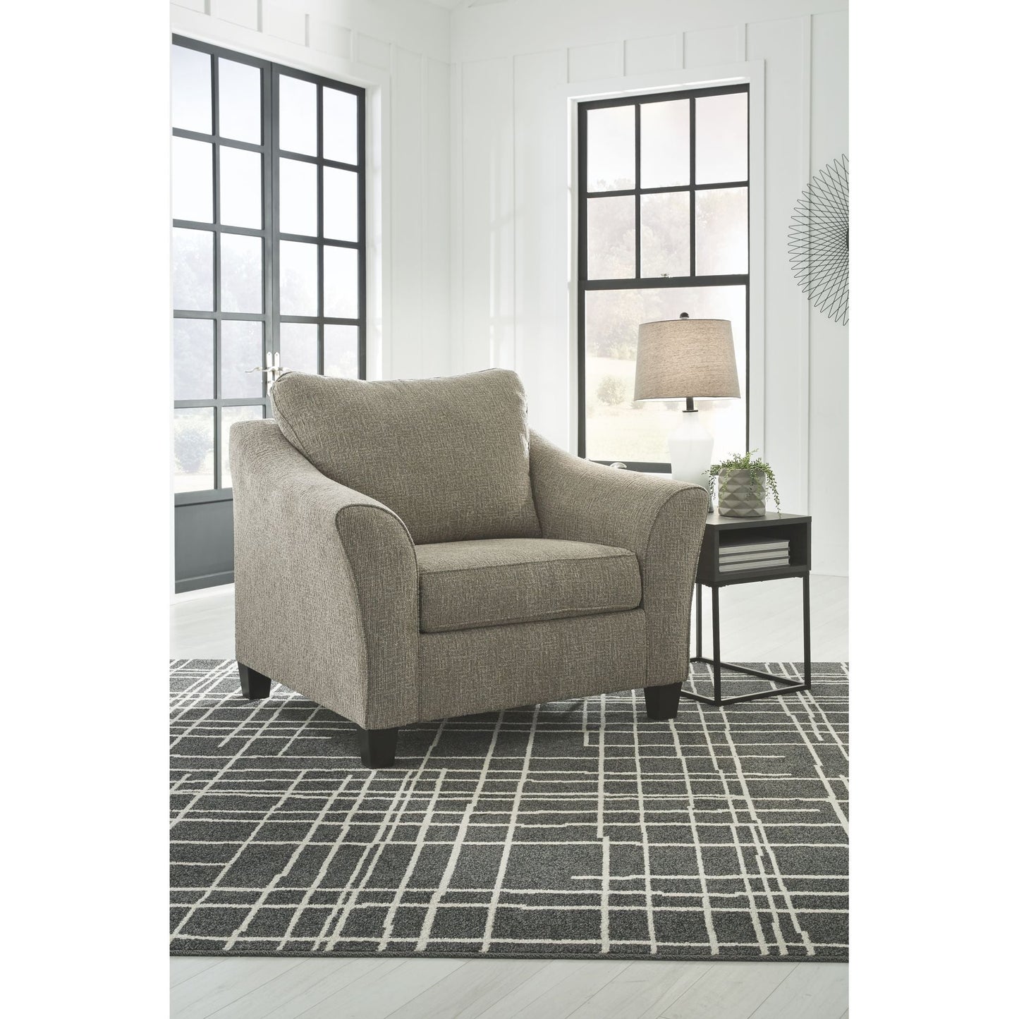 Chaise et demie Barnesley - Platine