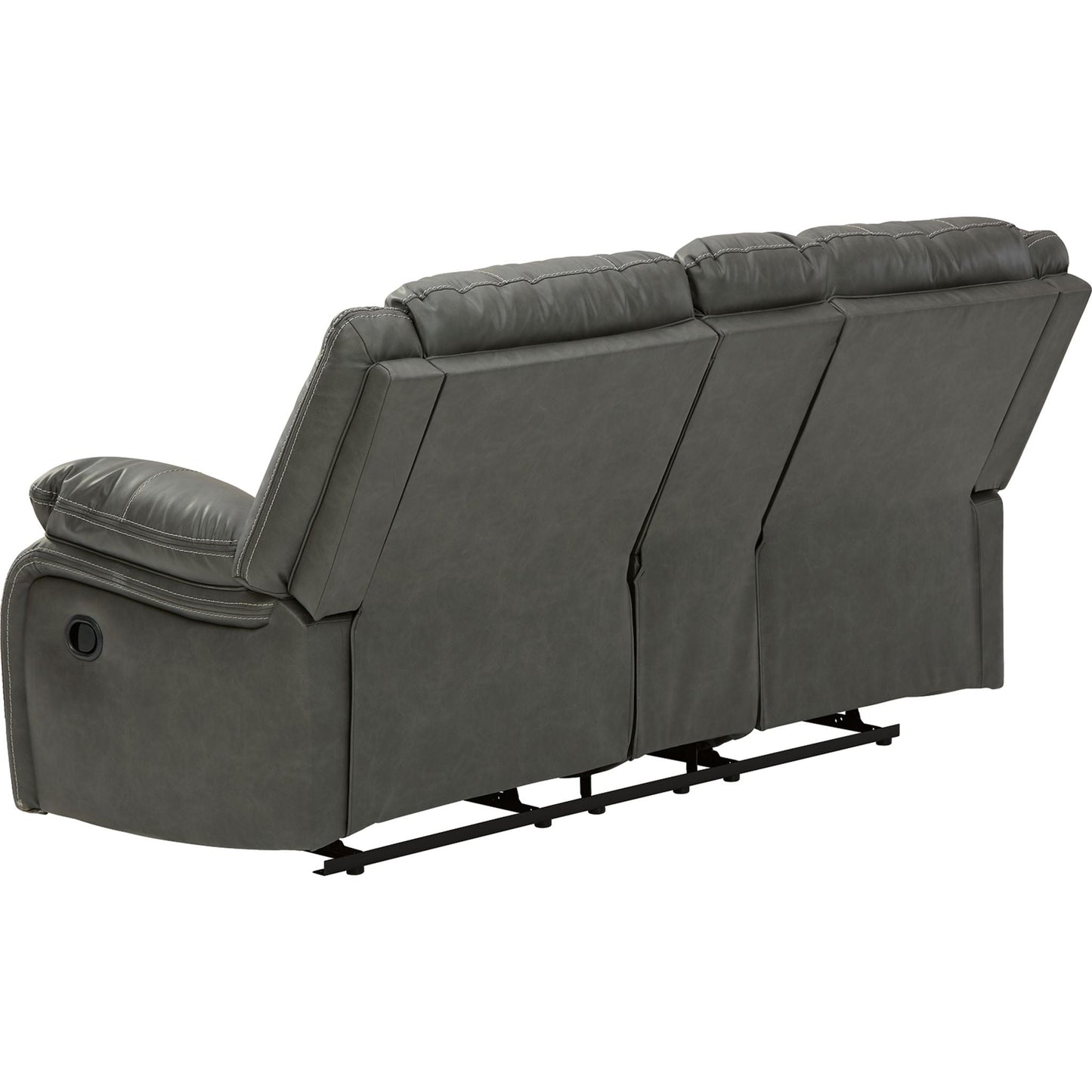 Causeuse inclinable avec console Calderwell - Gris