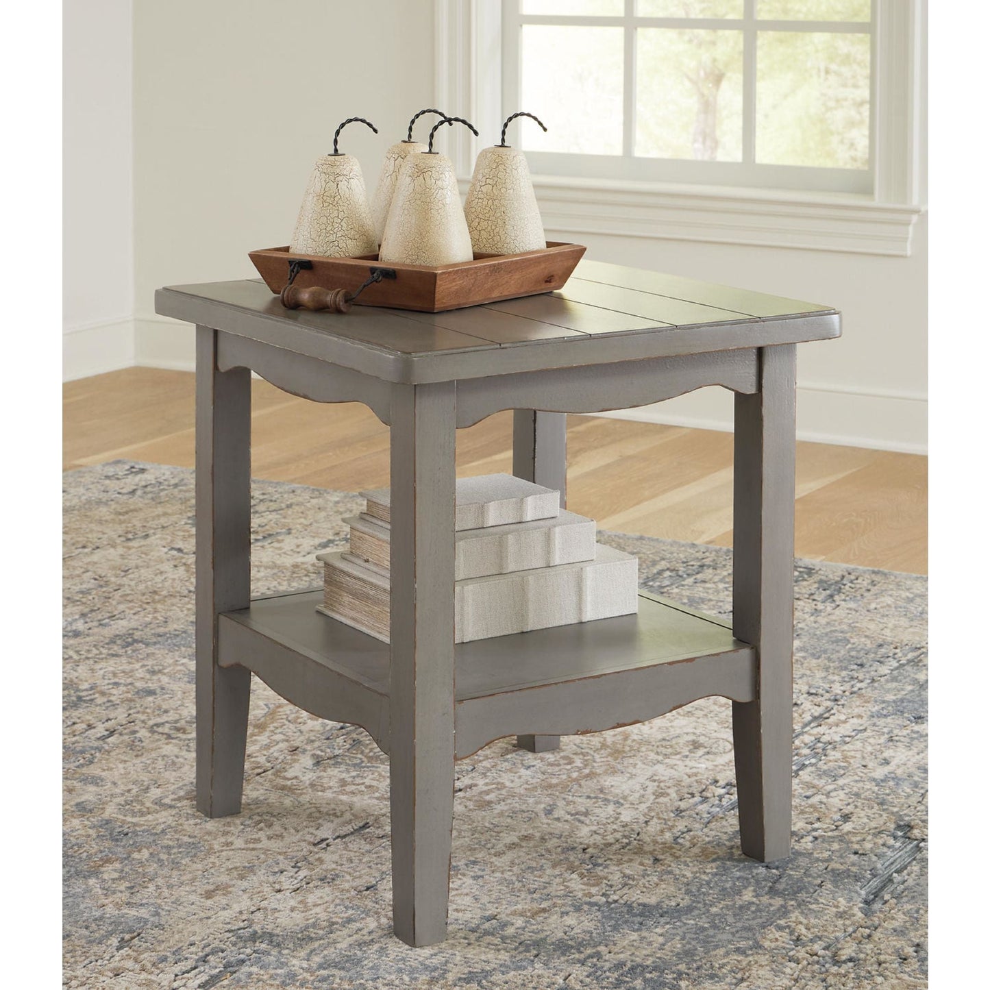 Table d'appoint Charina - Gris antique