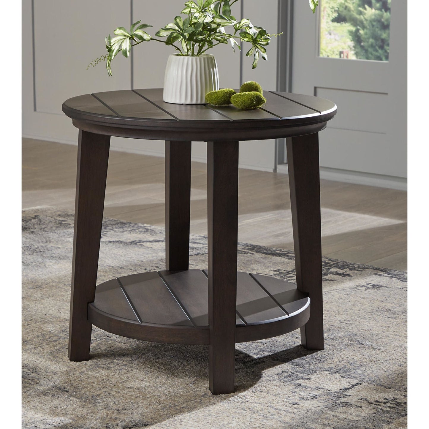 Table d'appoint Celamar - Marron foncé