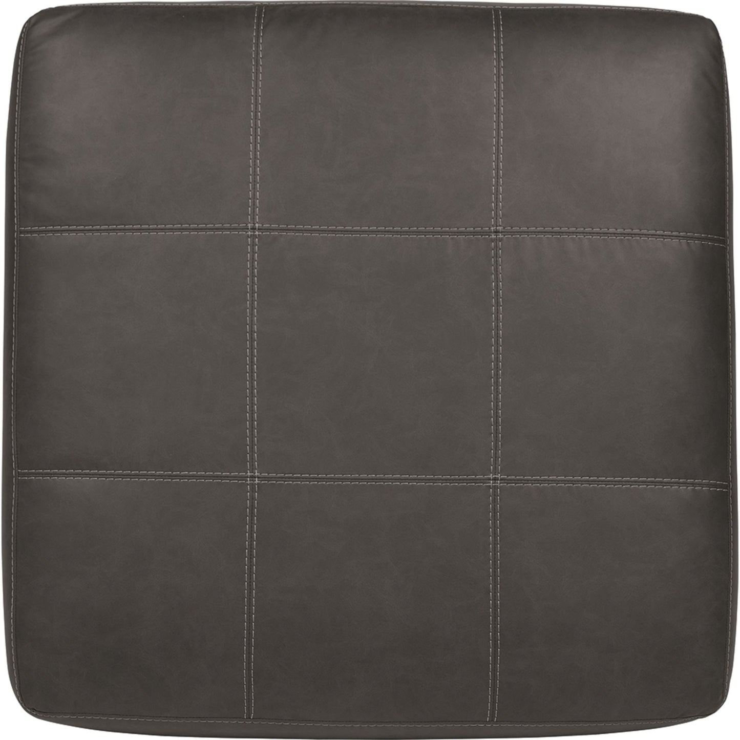 Pouf d'appoint surdimensionné Aberton - Gris