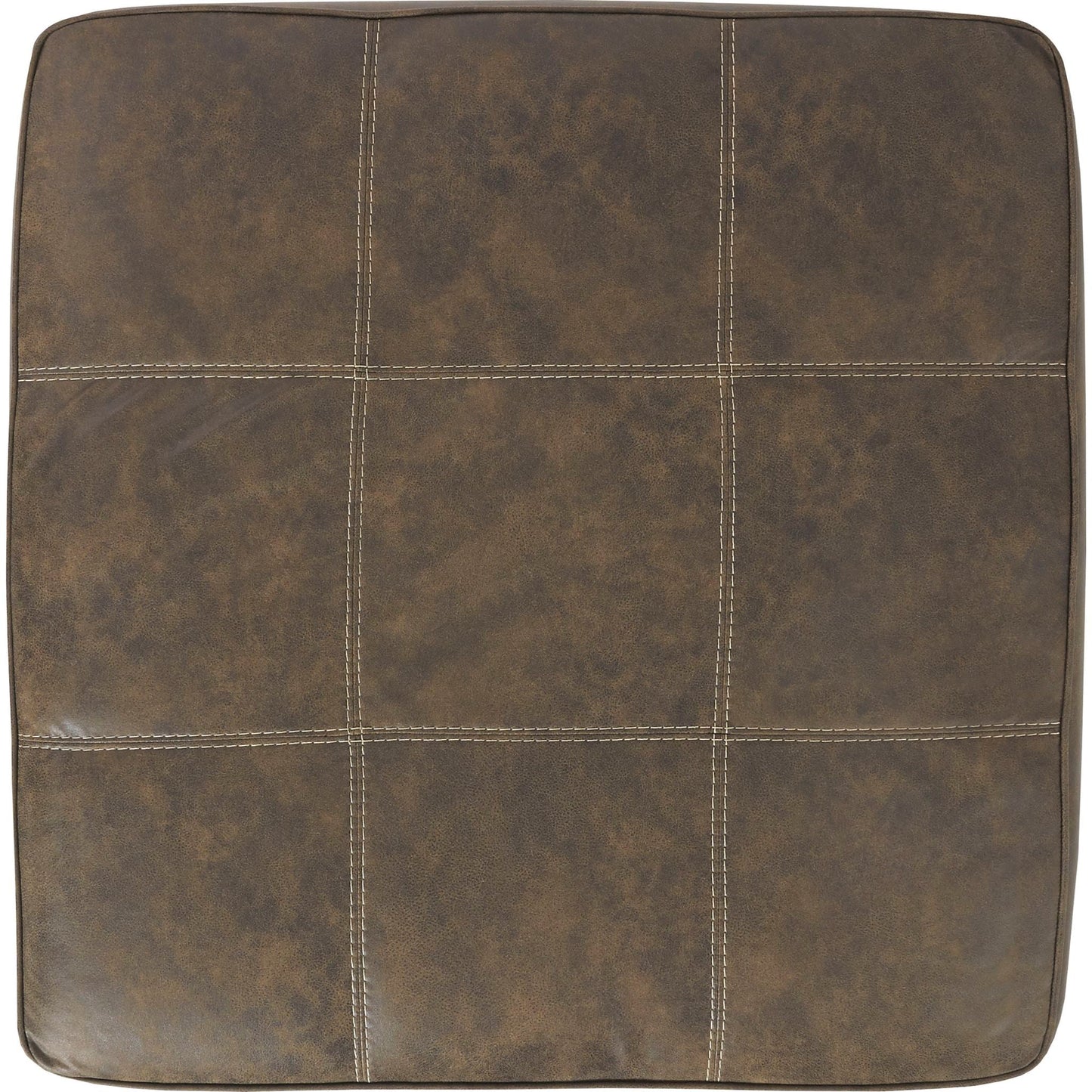 Pouf d'appoint surdimensionné en abalone - Chocolat
