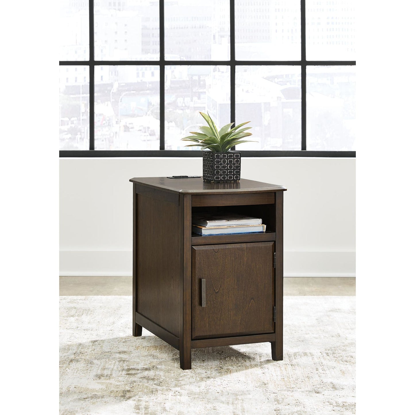 Table d'appoint Devonsted Chair - Marron foncé