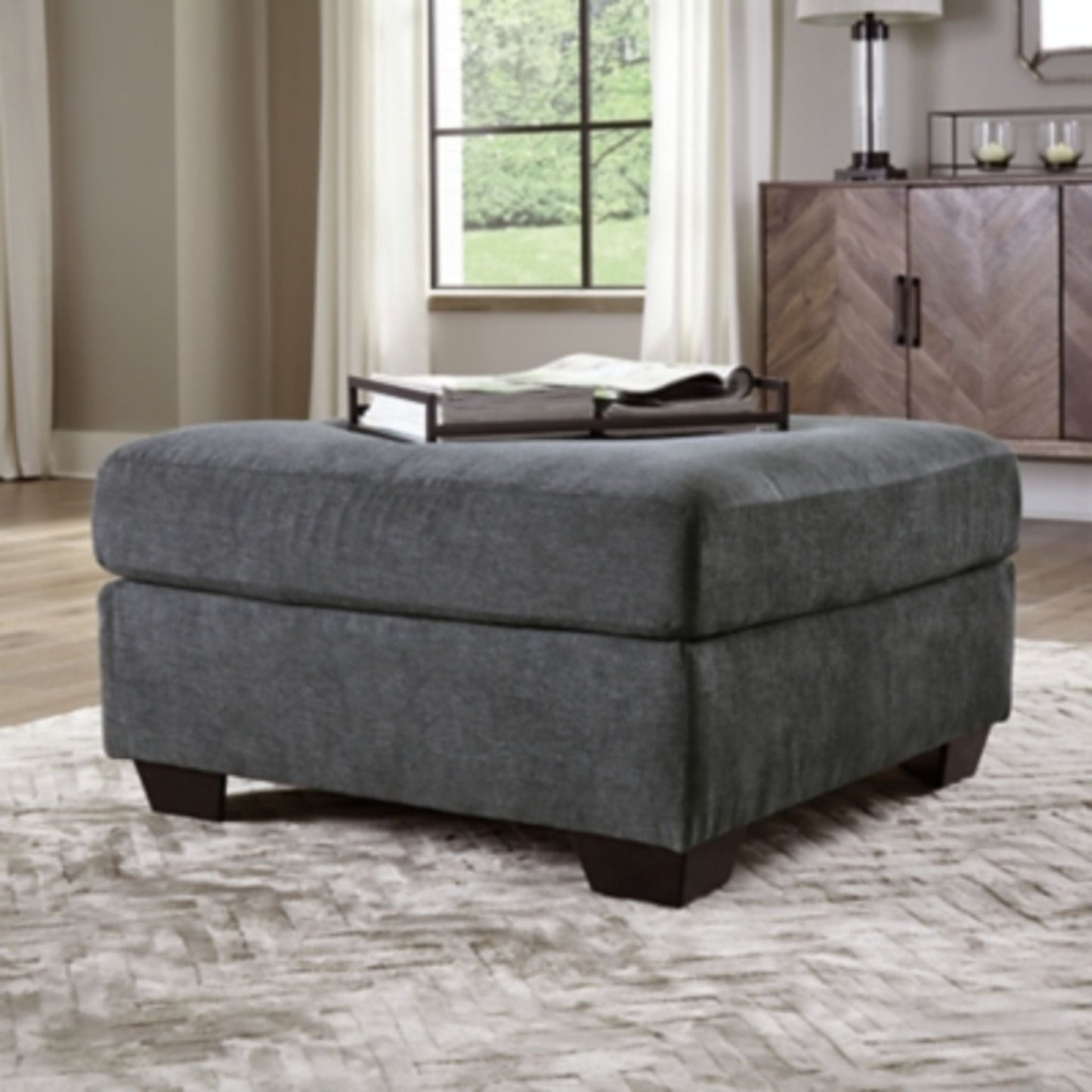 Pouf d'appoint surdimensionné Ambrielle - Bronze