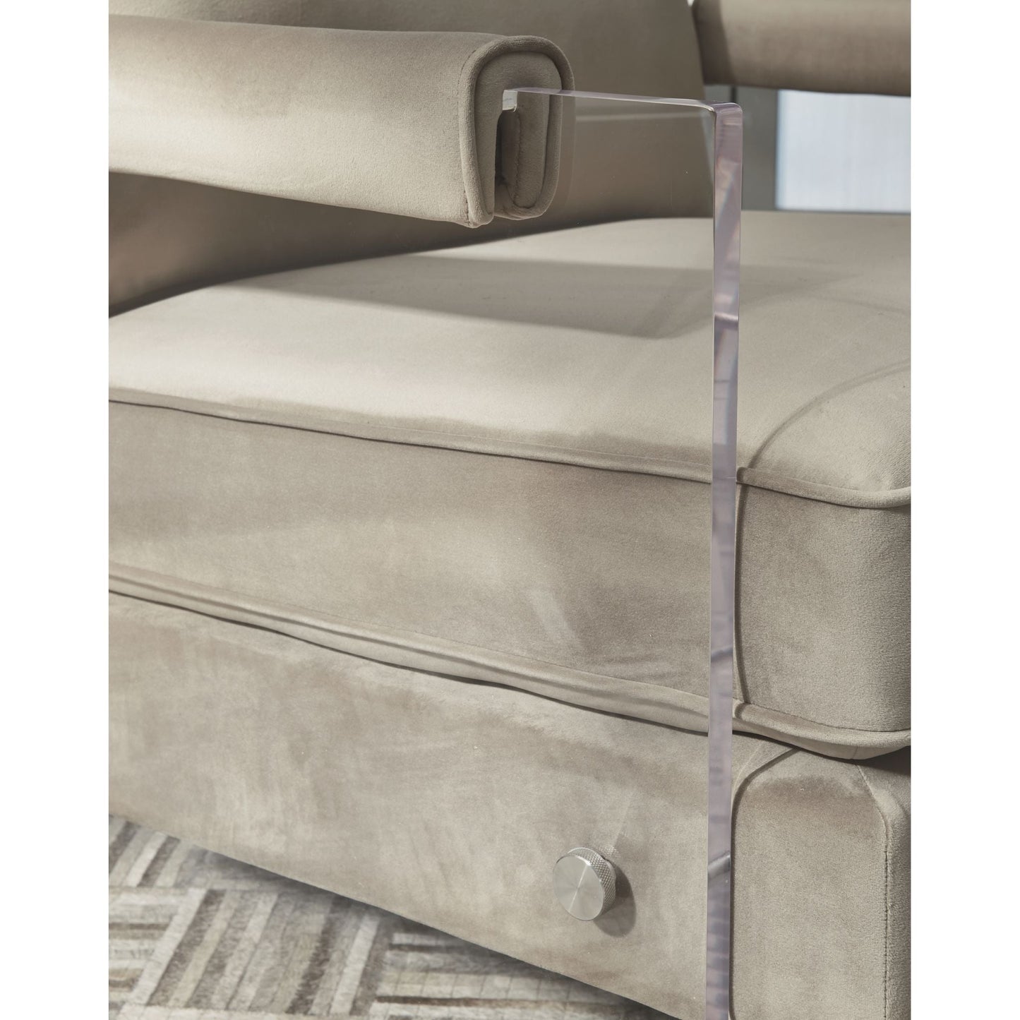Fauteuil d'appoint Avonley - Taupe