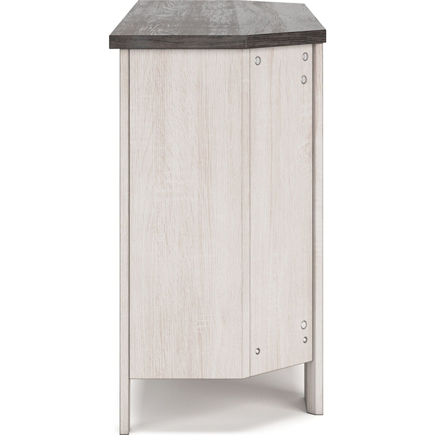 Meuble TV d'angle Dorrinson - Bicolore