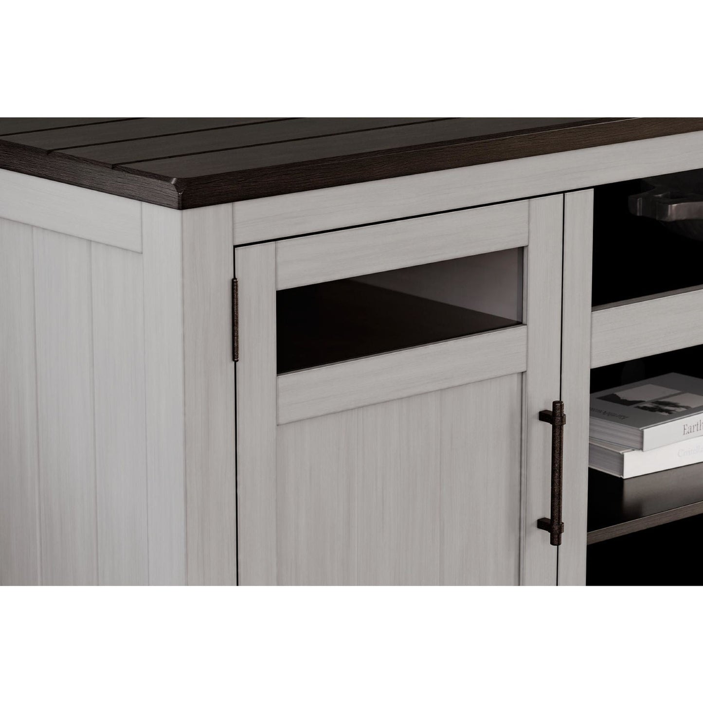 Meuble TV Darborn - Gris/Marron