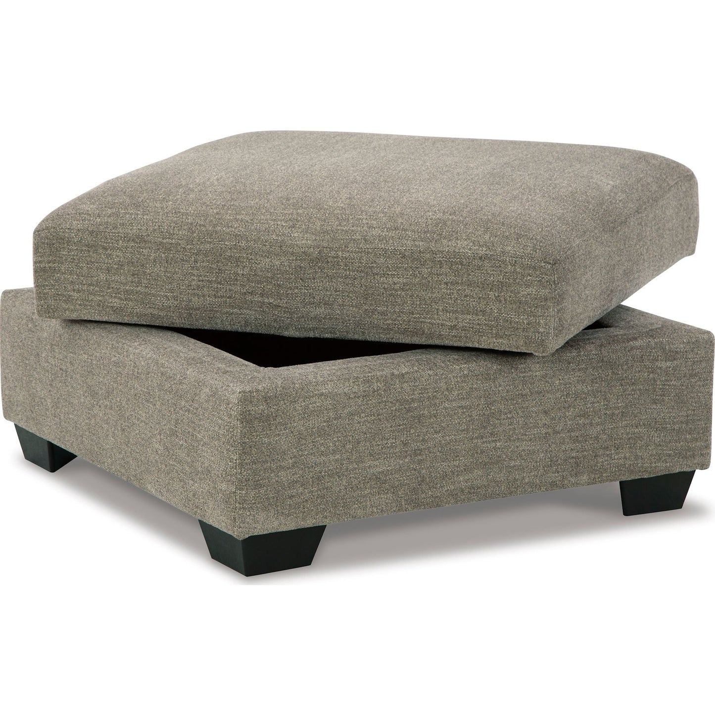 Pouf de rangement Creswell - Pierre