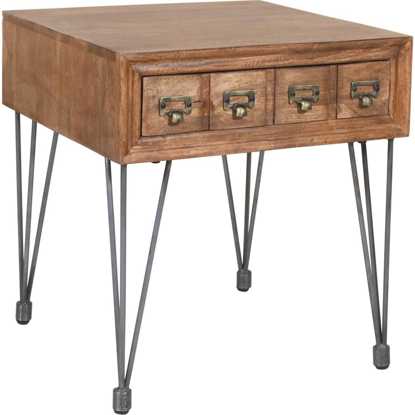 Table d'appoint American Vintage - Marron moyen