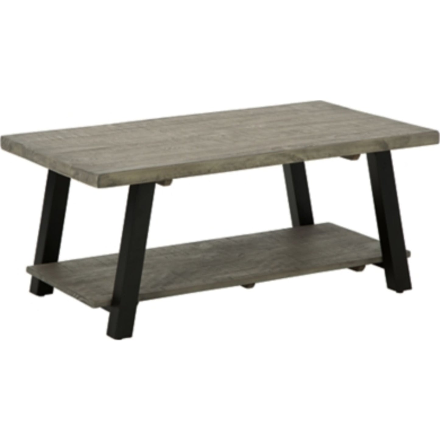 Table basse Brennegan - Gris/Noir