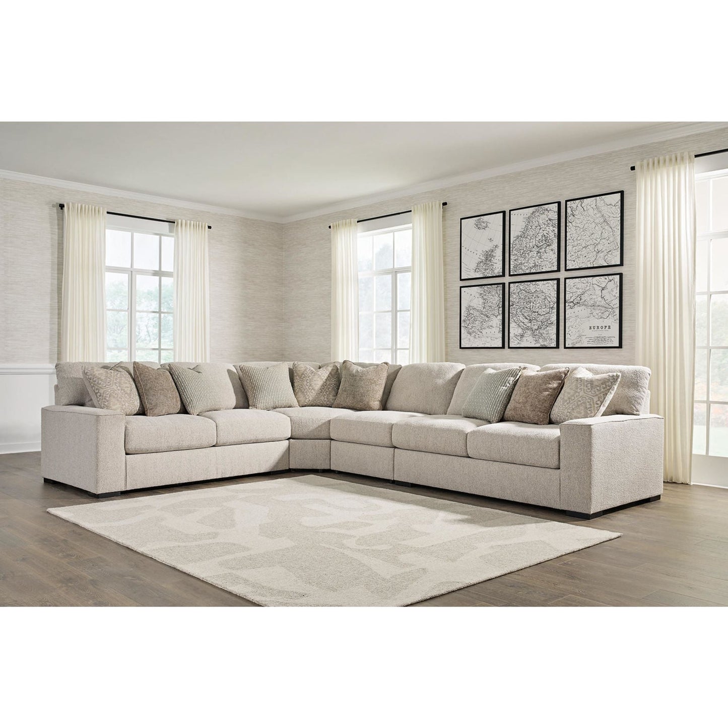 Canapé modulable Ballyton 4 pièces