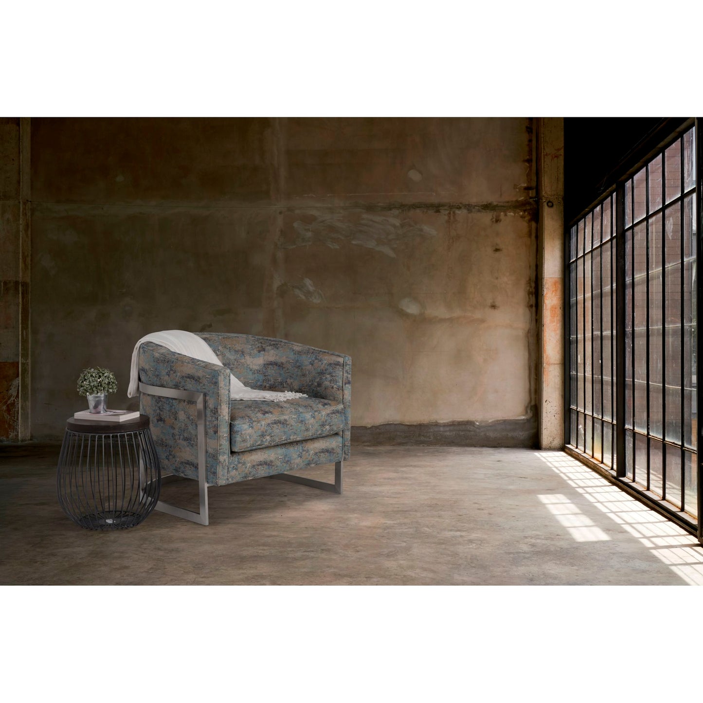Fauteuil d'appoint Dezi - Ciel
