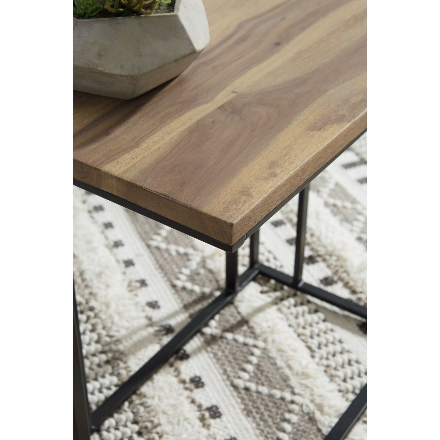 Table d'appoint Bellwick Chair - Naturel/Noir