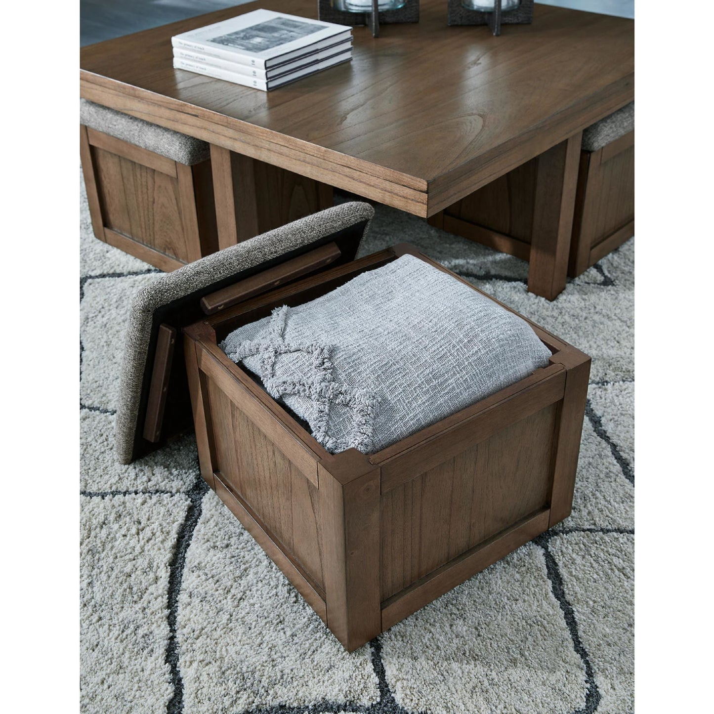 Table basse Boardernest - Marron