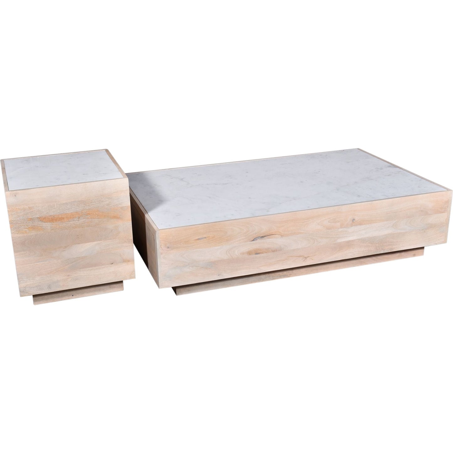 Table basse Avani - Marbre blanc