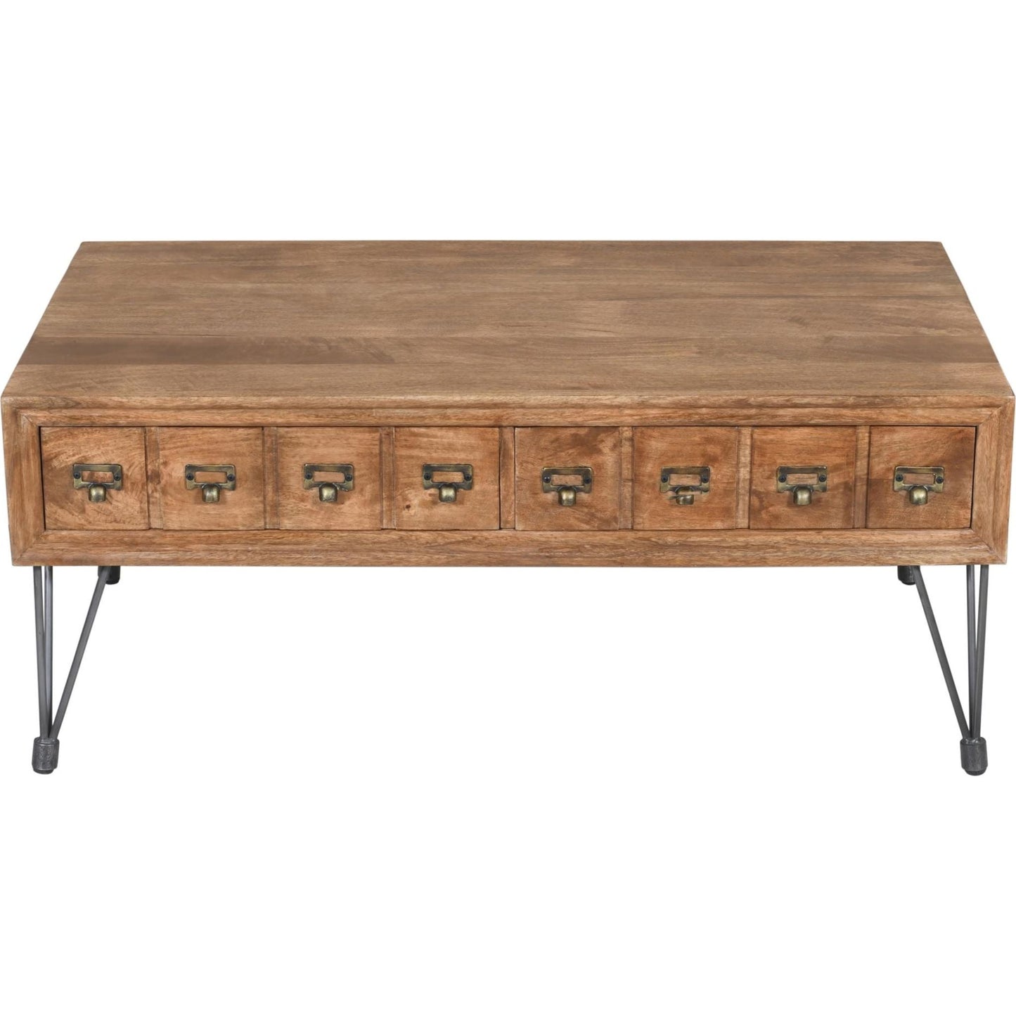 Table basse américaine vintage - Marron moyen