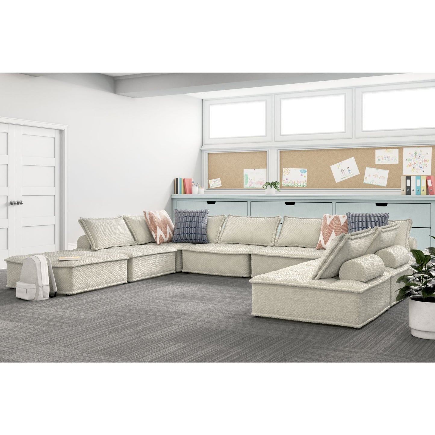 Bales Sectionnel modulaire 8 pièces