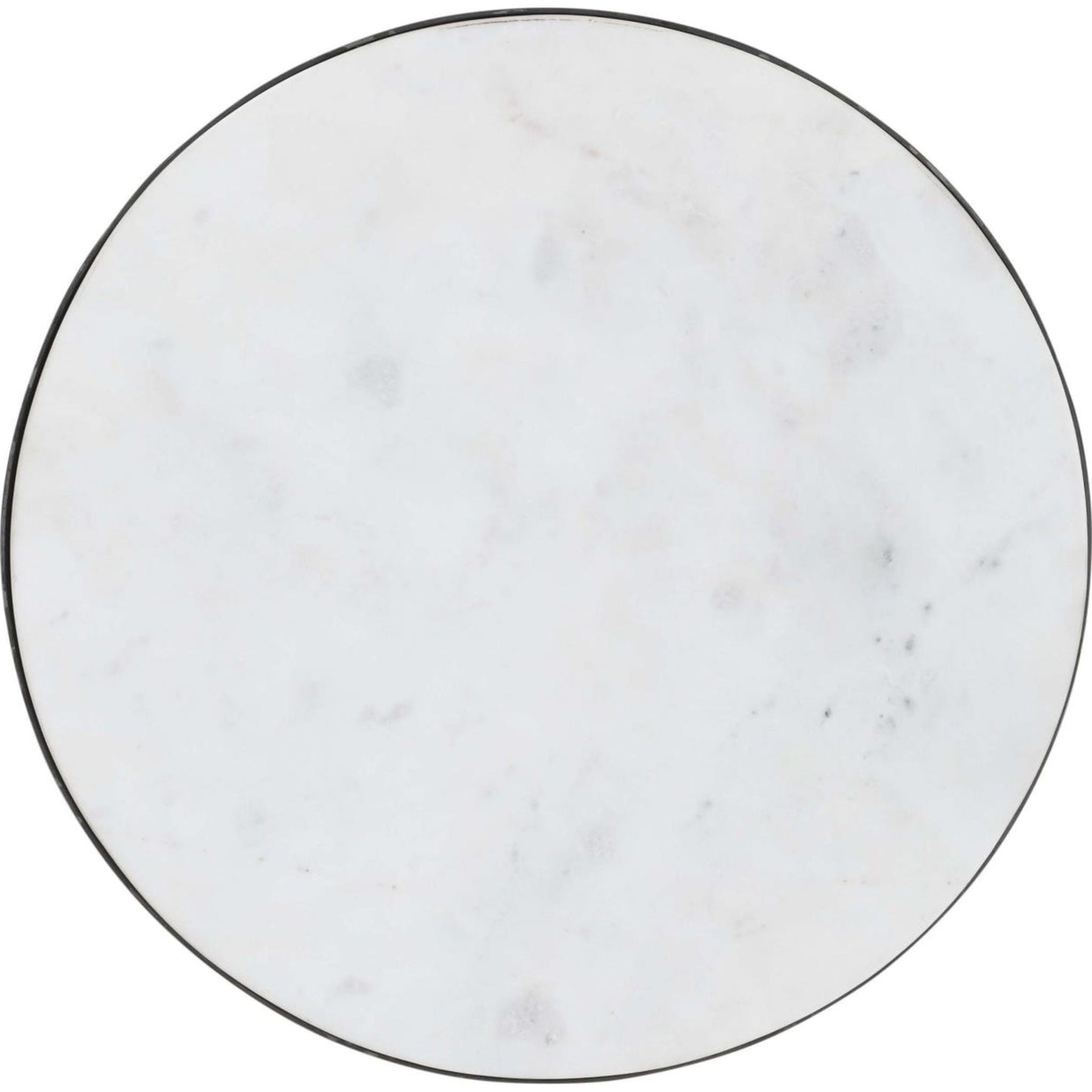 Table basse Circularity - Blanc et bronze