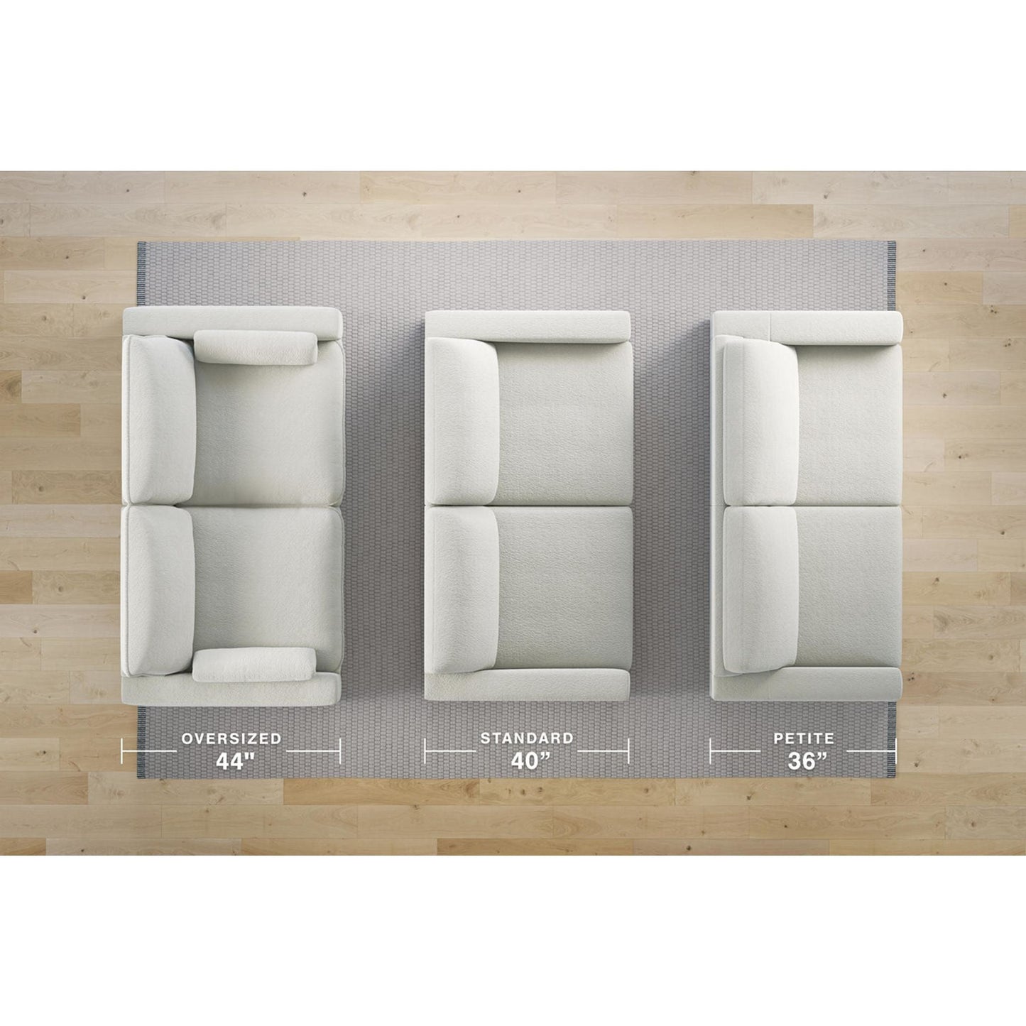 Canapé modulable Avaliyah 7 pièces avec méridienne