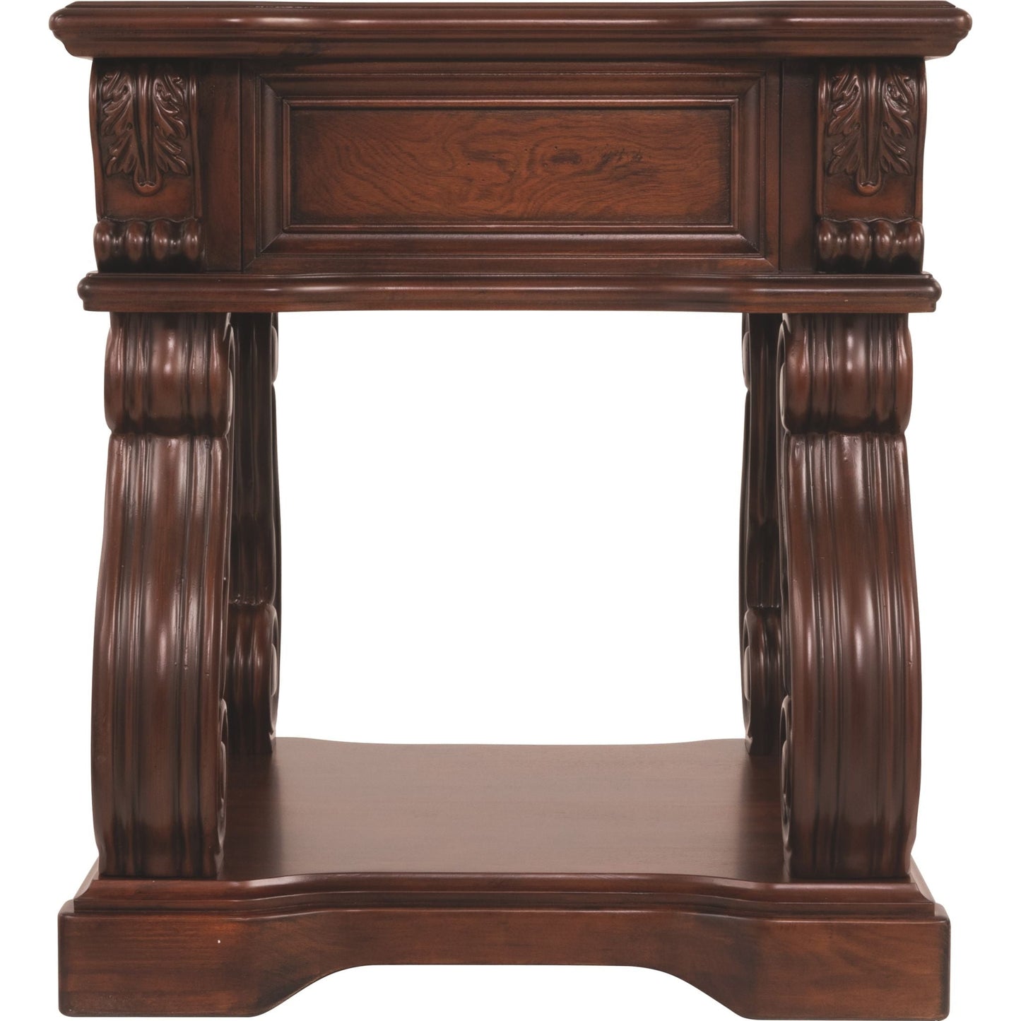 Table d'appoint Alymere - Brun rustique