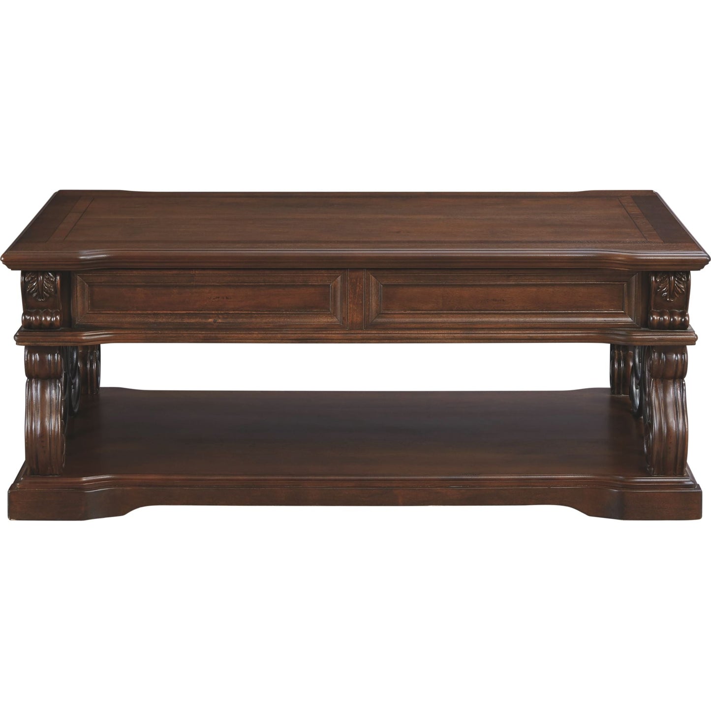 Table basse Alymere - Brun rustique