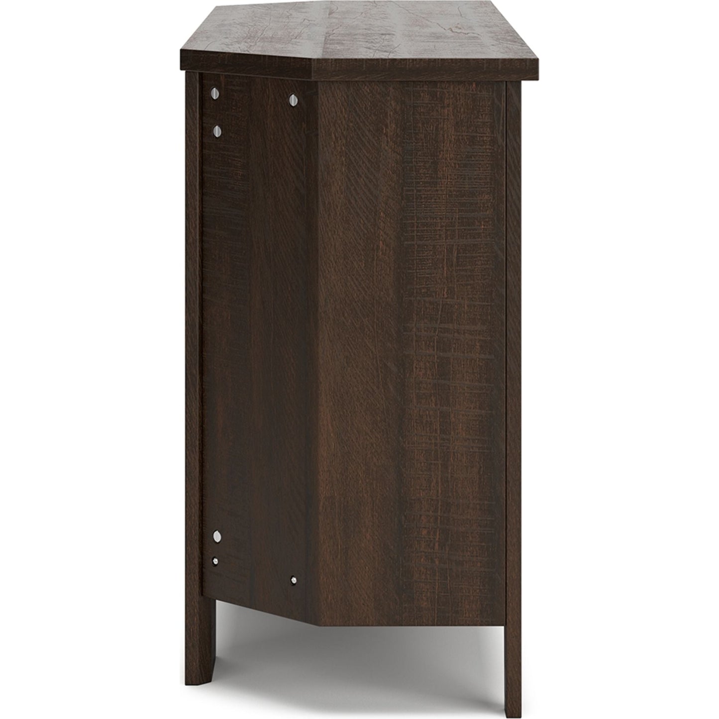 Meuble TV d'angle Camiburg - Marron chaud