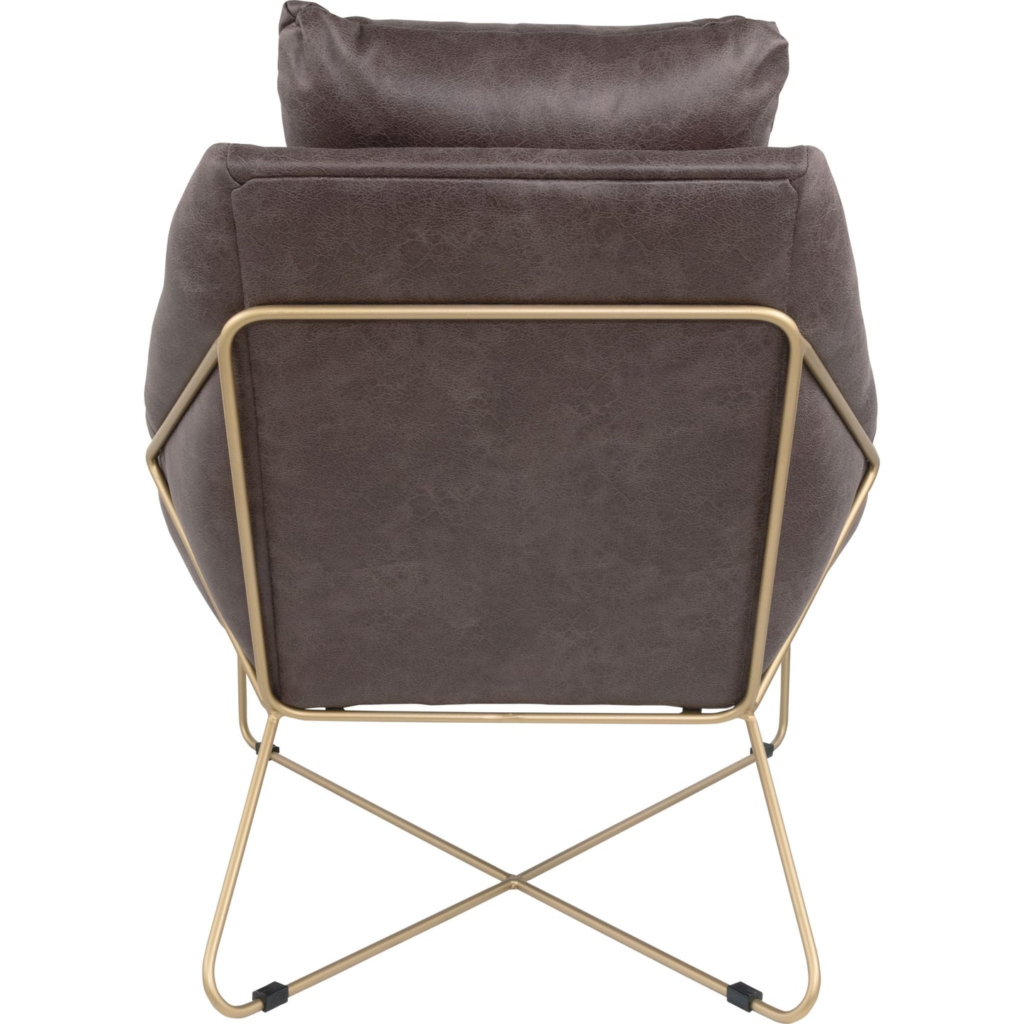 Fauteuil d'appoint Crosshaven - Gris foncé