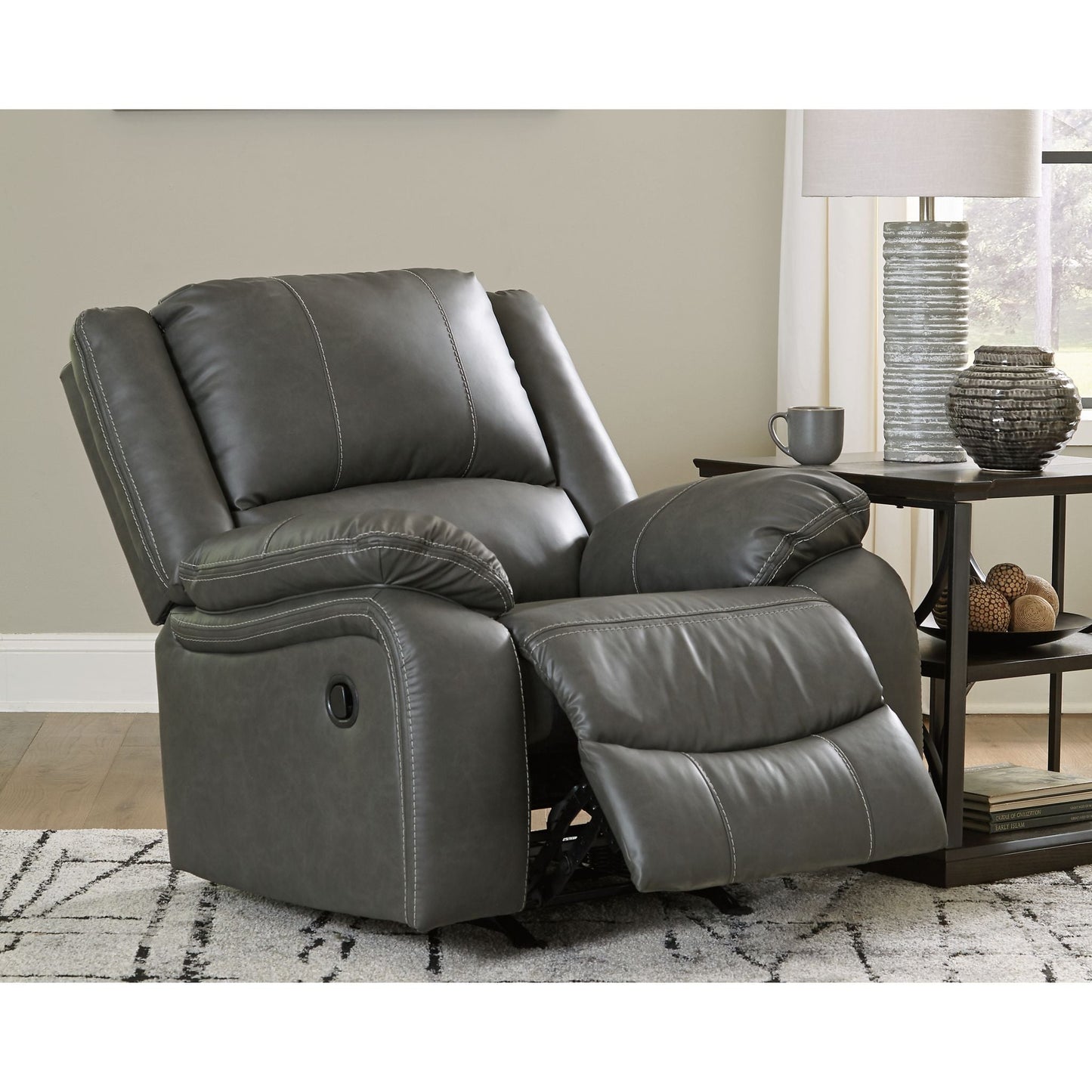 Fauteuil inclinable à bascule Calderwell - Gris