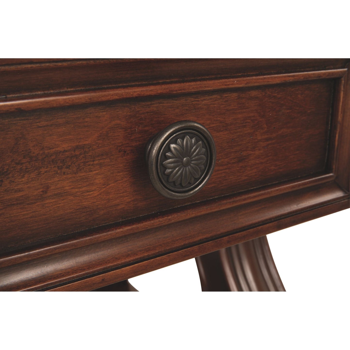 Table d'appoint Alymere - Brun rustique