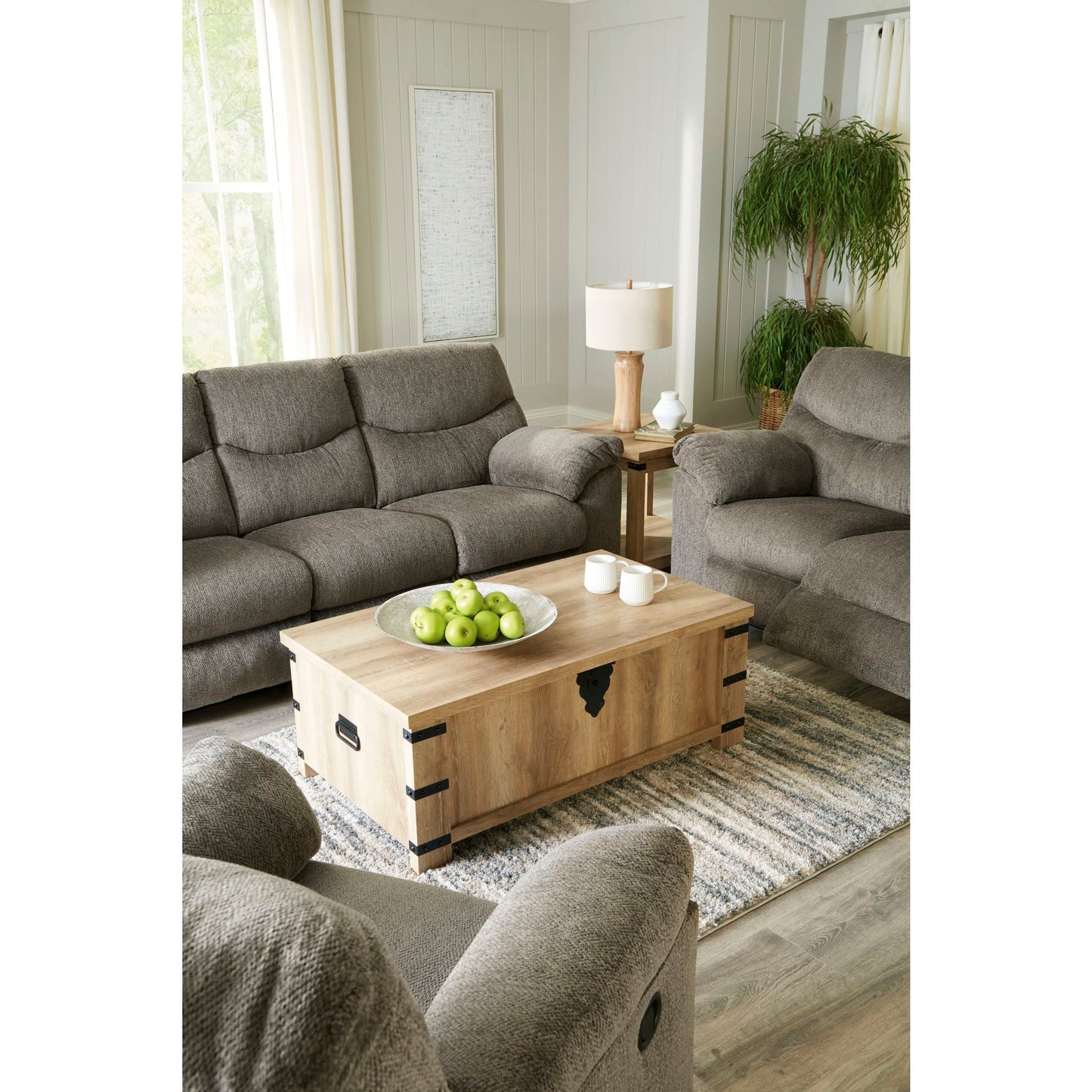 Canapé inclinable Alphons - Mastic