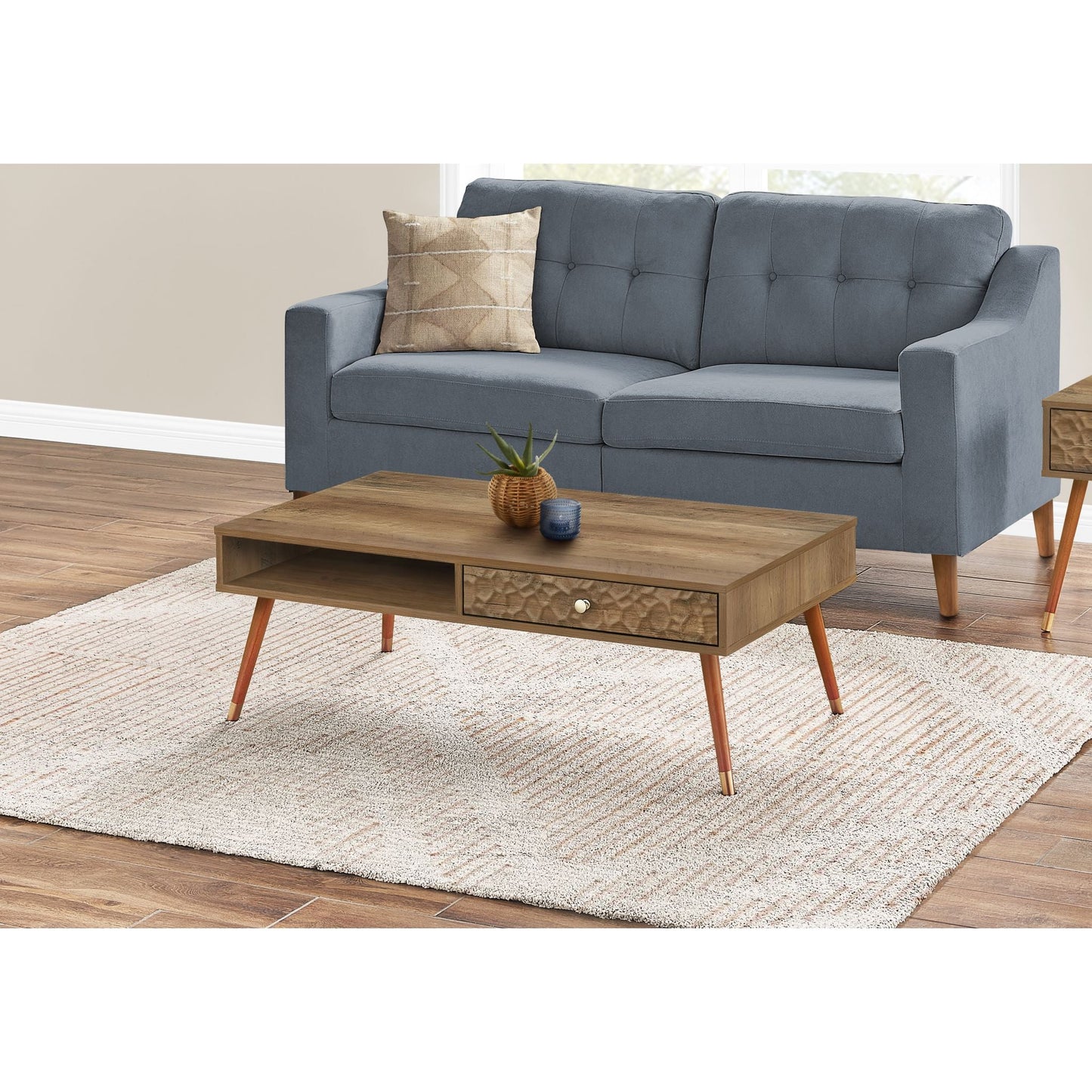 Table basse Cristina - Noyer