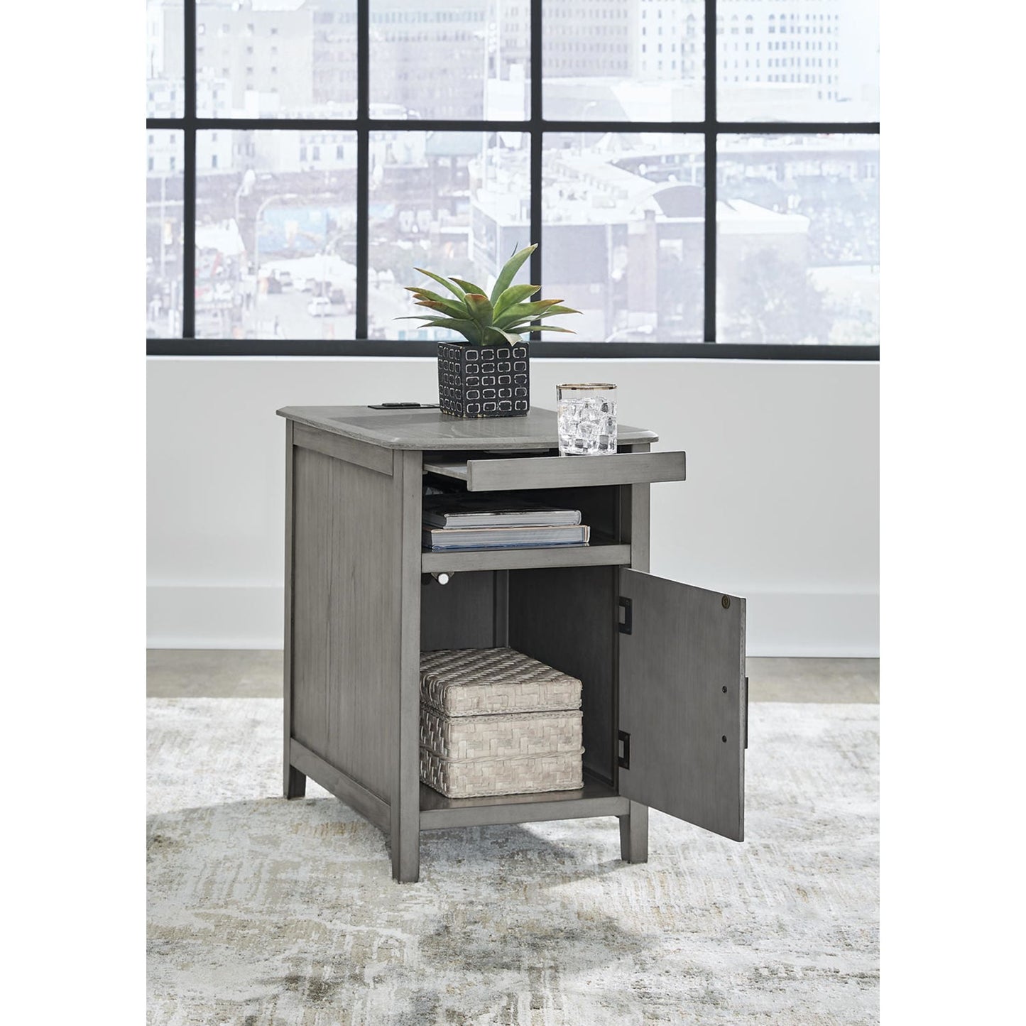 Table d'appoint Devonsted - Gris
