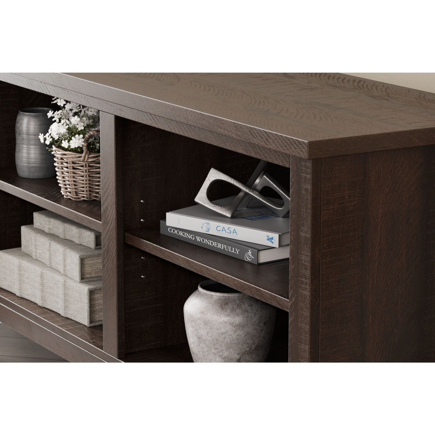 Meuble TV Camiburg - Marron chaud