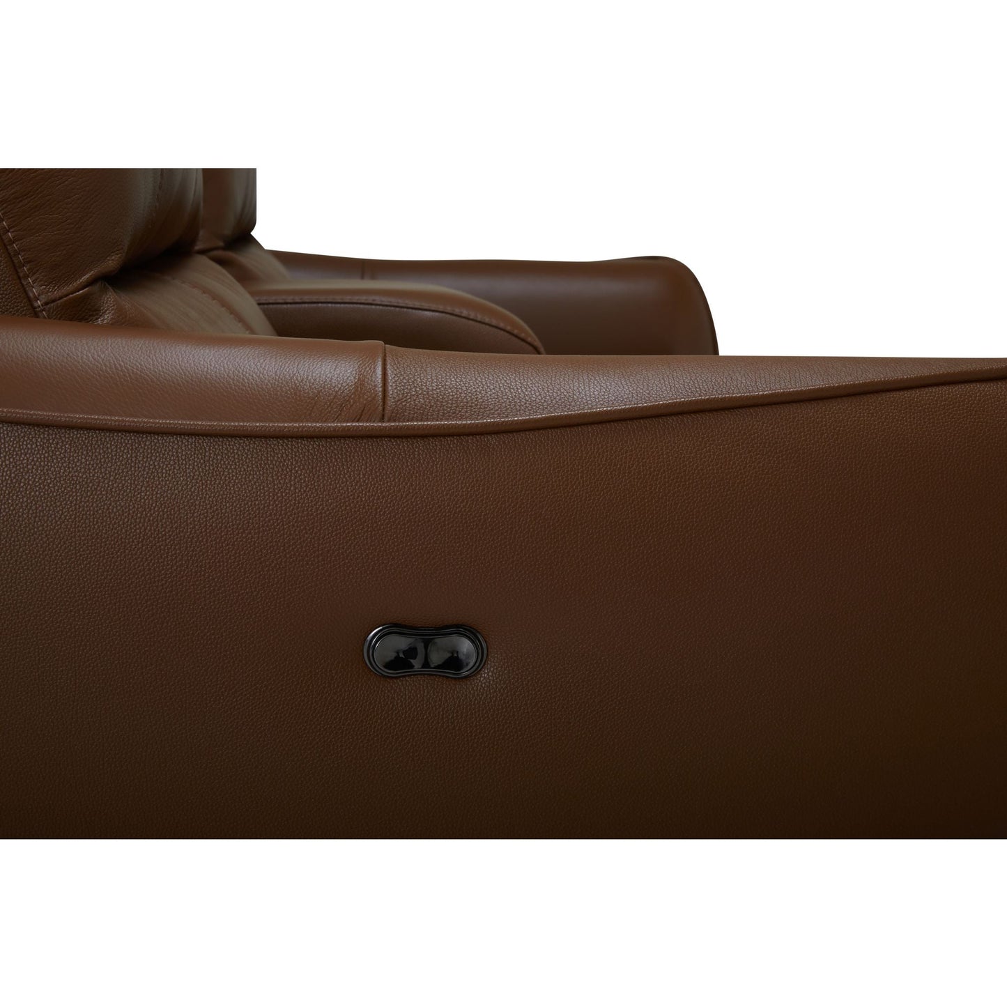 Causeuse inclinable électrique Arlo avec console - Valencia Biscotti