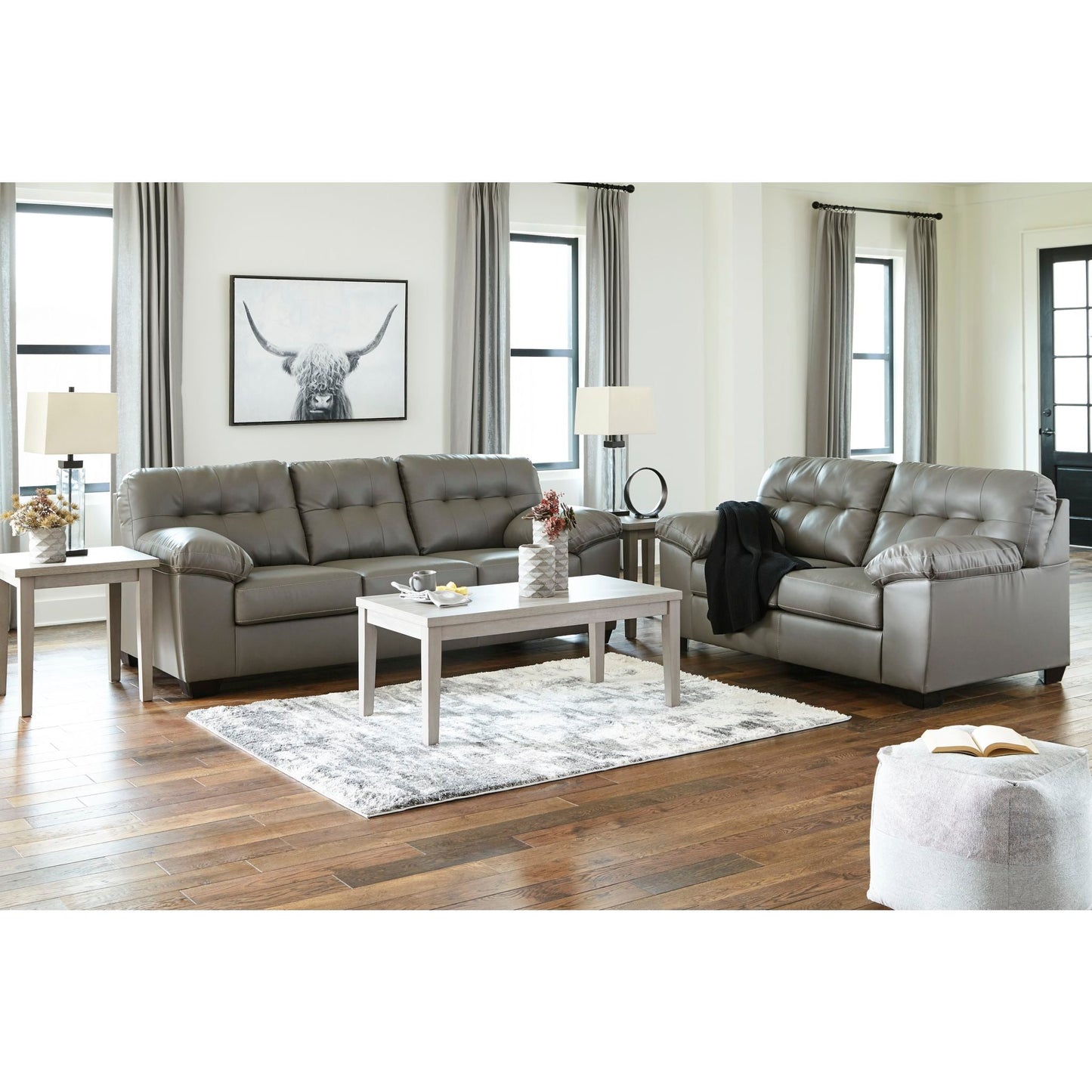Causeuse Donlen - Gris