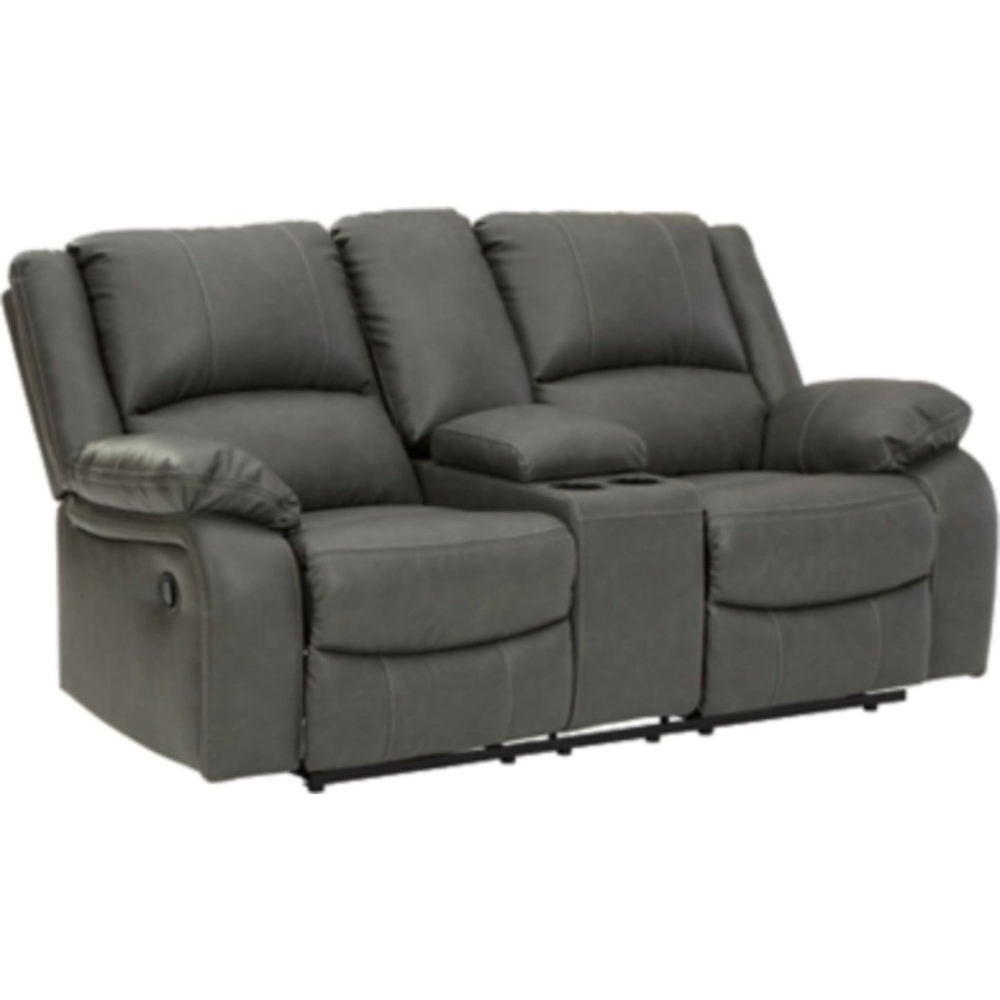 Causeuse inclinable avec console Calderwell - Gris