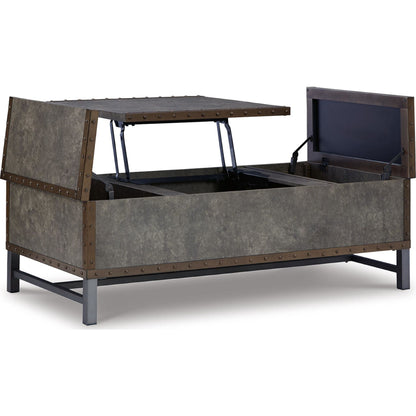 Table basse Derrylin - Marron