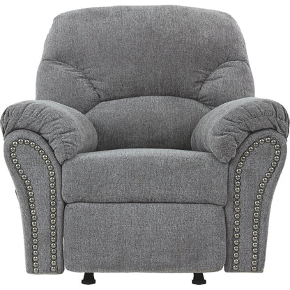 Fauteuil inclinable à bascule Allmaxx - Étain