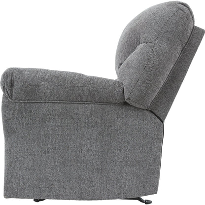 Fauteuil inclinable à bascule Allmaxx - Étain
