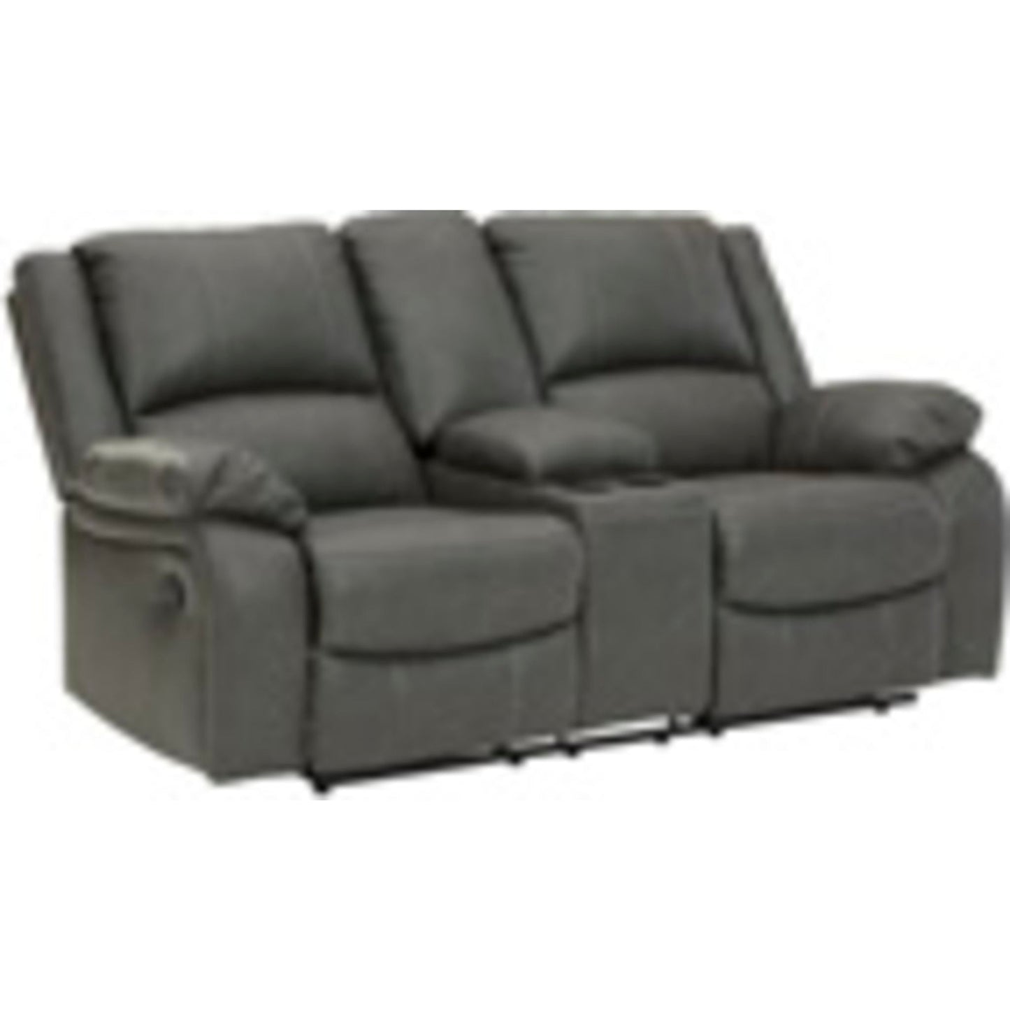 Causeuse inclinable avec console Calderwell - Gris