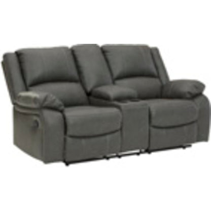 Causeuse inclinable avec console Calderwell - Gris