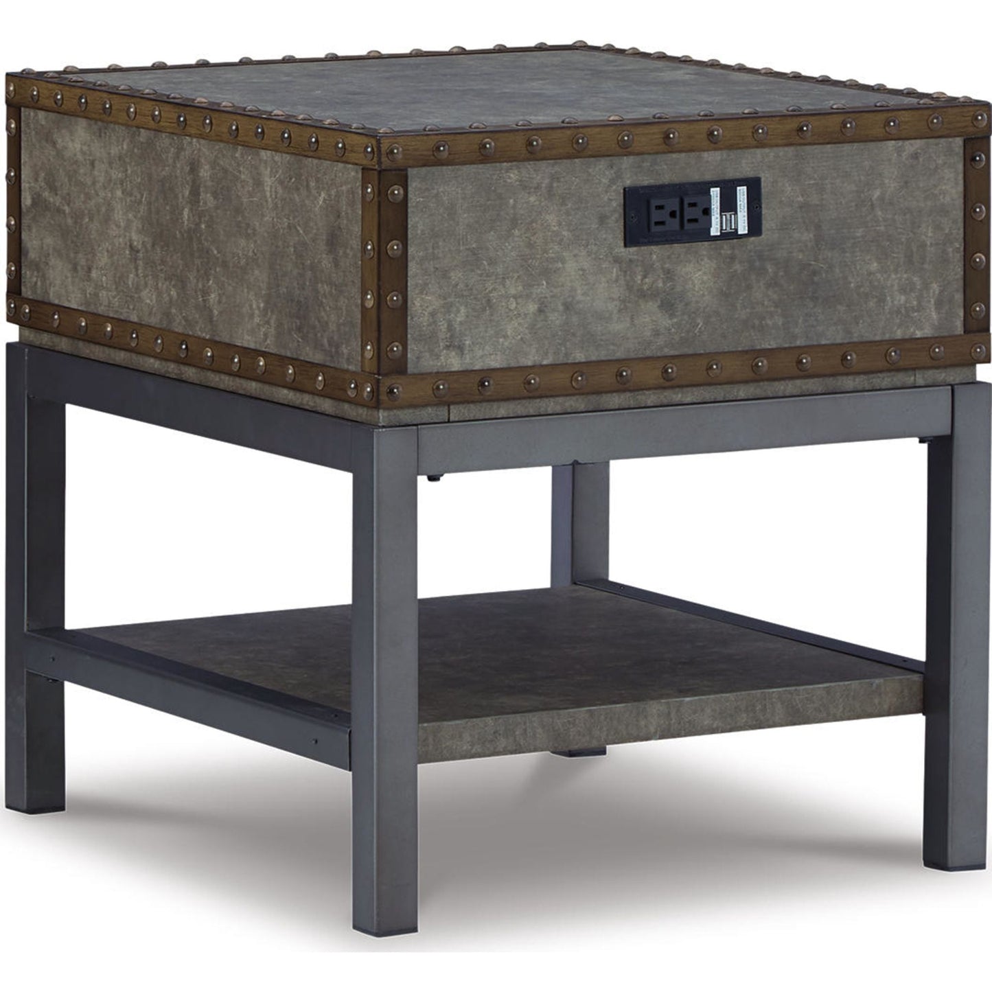 Table d'appoint Derrylin - Marron