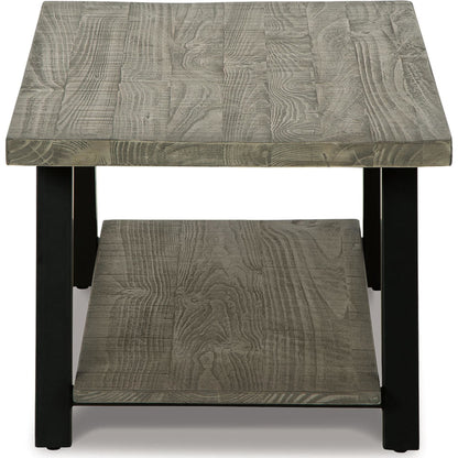 Table basse Brennegan - Gris/Noir