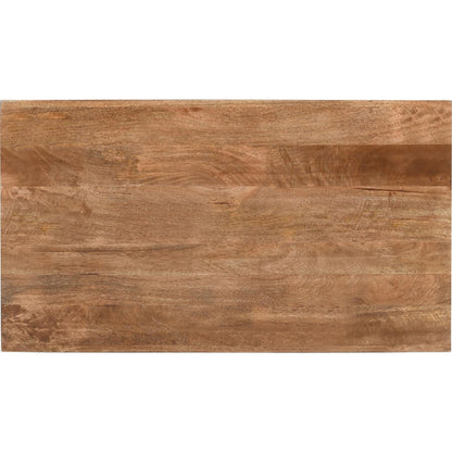 Table basse américaine vintage - Marron moyen