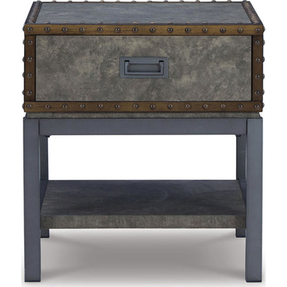 Table d'appoint Derrylin - Marron