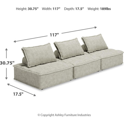 Bales Sectionnel modulaire 3 pièces