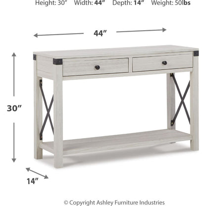 Table basse Bayflynn - Blanchi à la chaux
