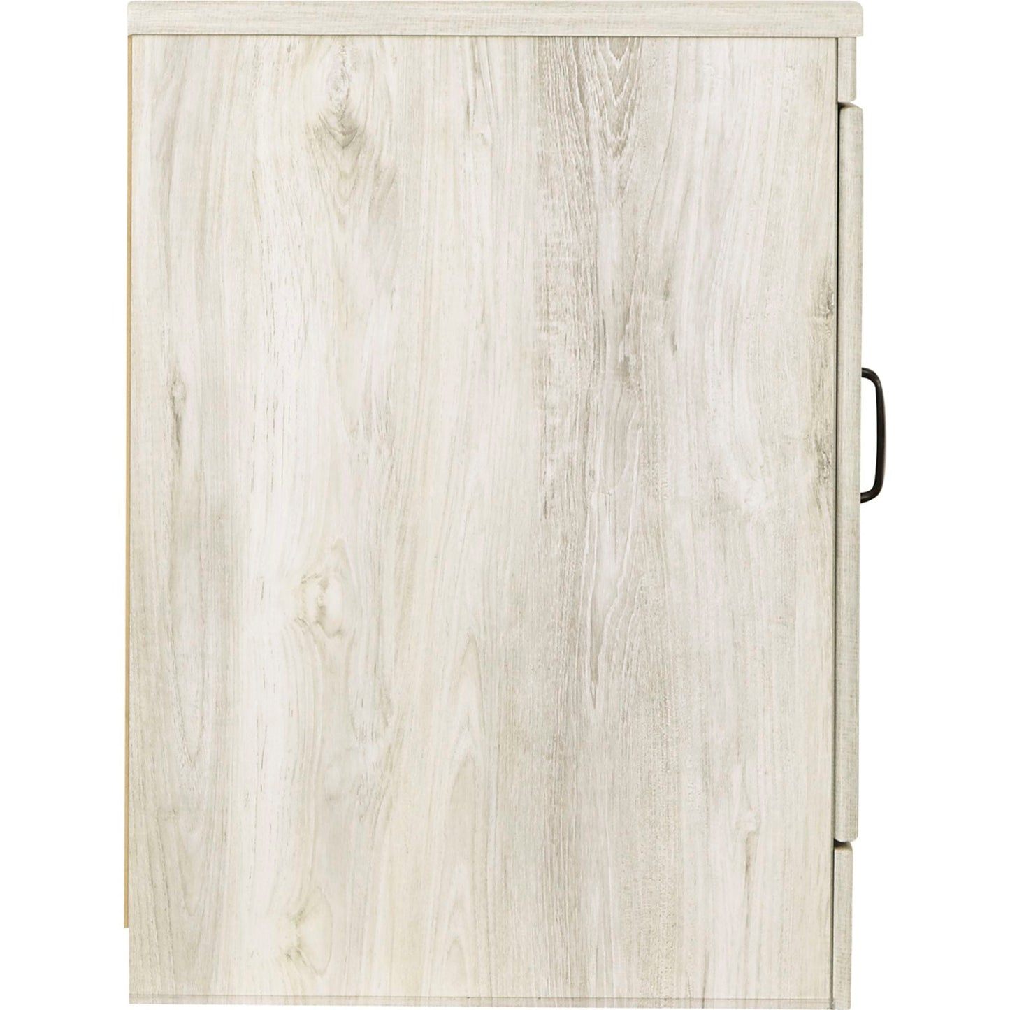 Meuble de divertissement Bellaby avec cheminée - Blanchiment