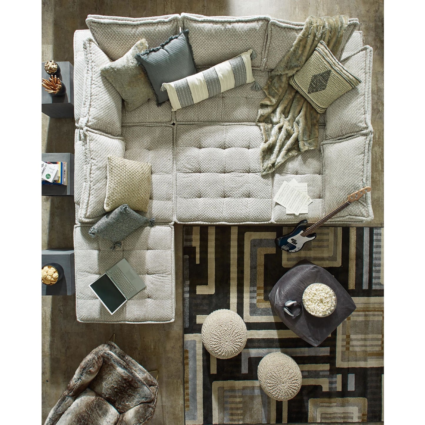 Bales Sectionnel modulaire 7 pièces